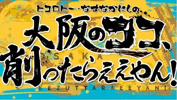 テレビ番組『ヒコロヒー・なすなかにしの大阪のココ、削ったらええやん！』